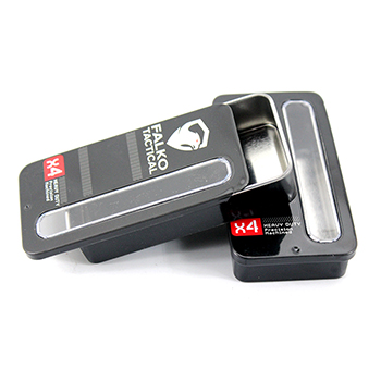 口香糖鐵盒滑蓋包裝開(kāi)窗馬口鐵_推拉小鐵盒包裝生產(chǎn)廠家